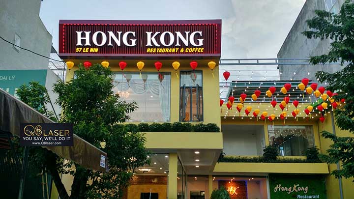làm biển quảng cáo nhà hàng tại Hà Nội