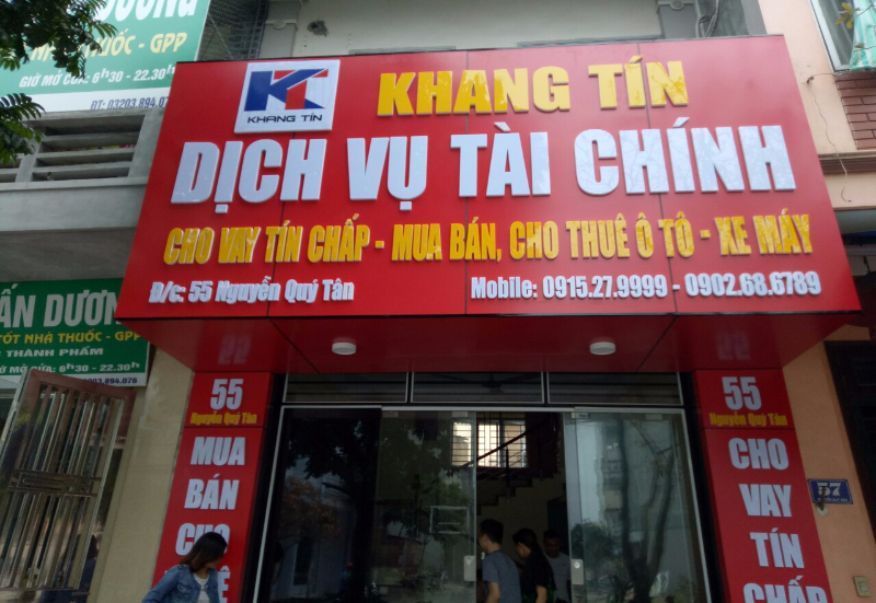 Báo giá làm biển chữ nổi tại Hà Nội
