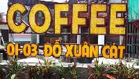 Thiết kế, làm biển quảng cáo quán cafe tại Hà Nội